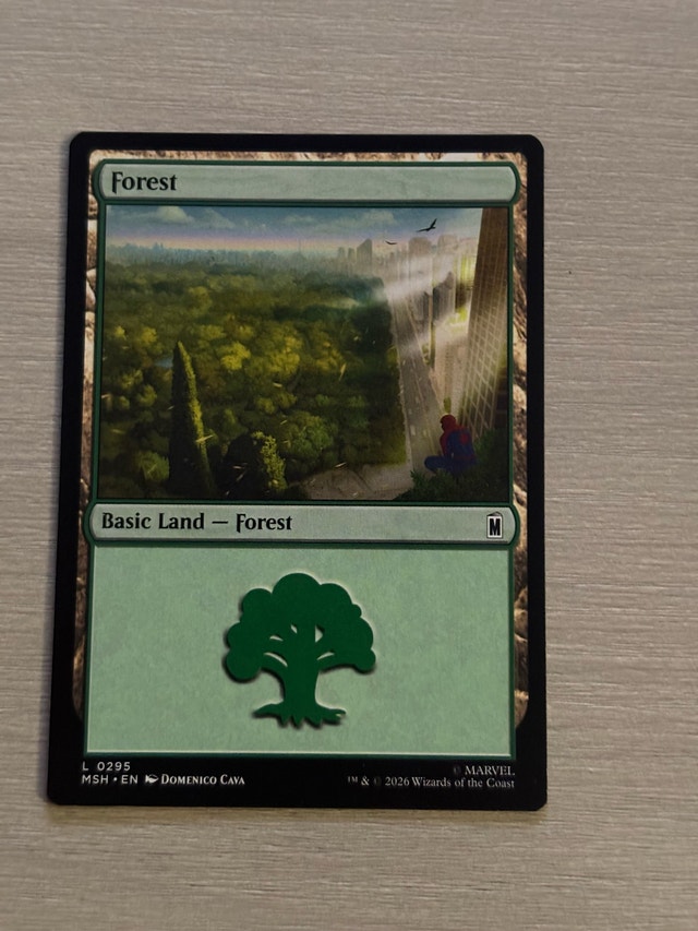 magic the gathering forest card