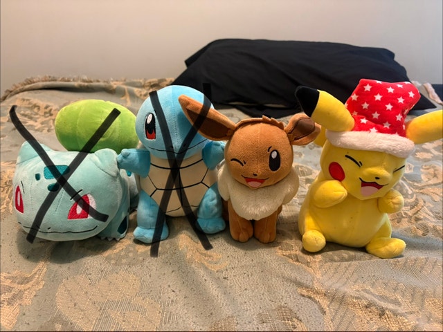 Pokémon stuffies