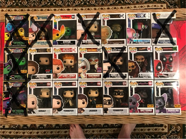 funko pop assortment