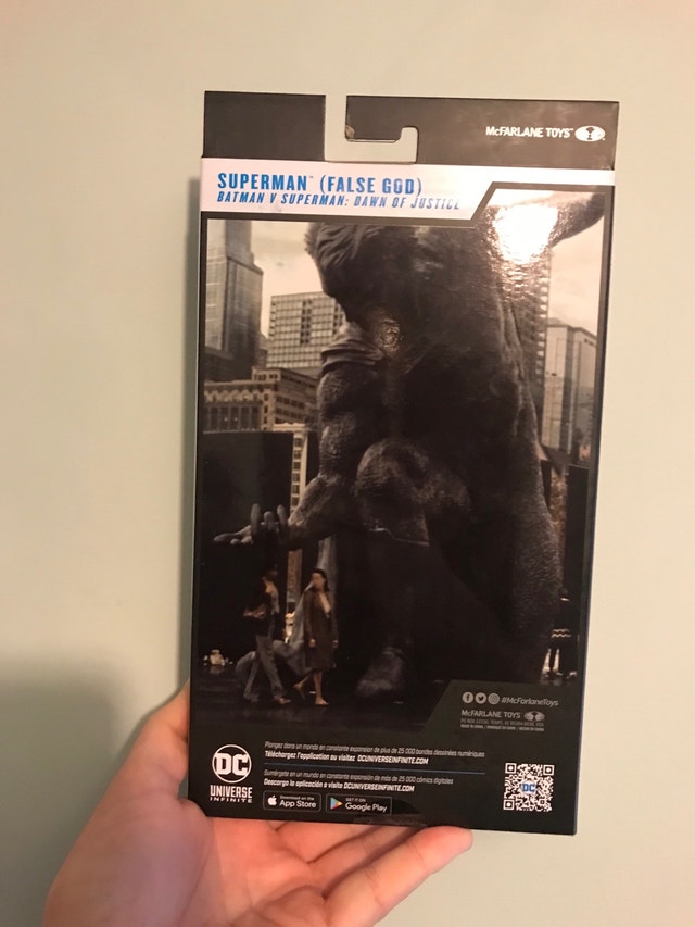 Mcfarlane Toys false god Superman platinum - photo 2