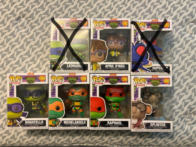 Funko ninja turtles mutant mayhem
