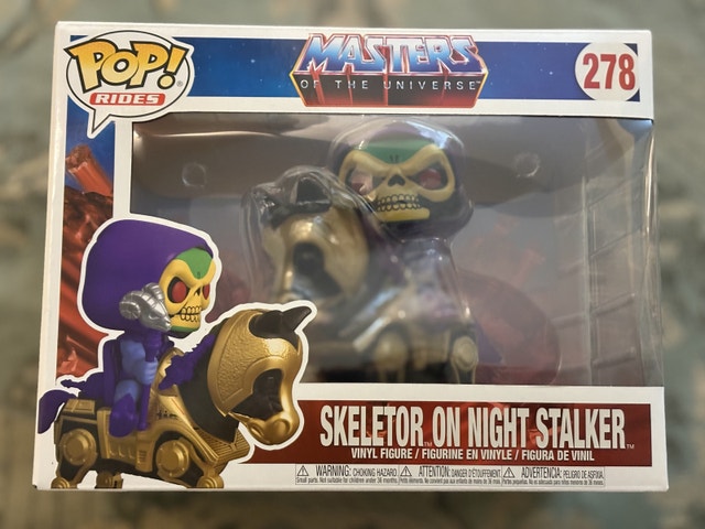 Funko Skeletor on Night Stalker