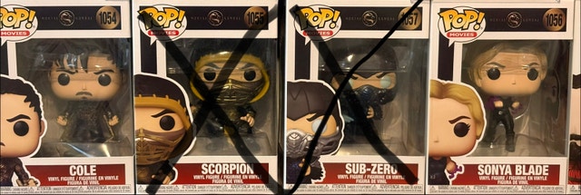 Funko mortal kombat movie