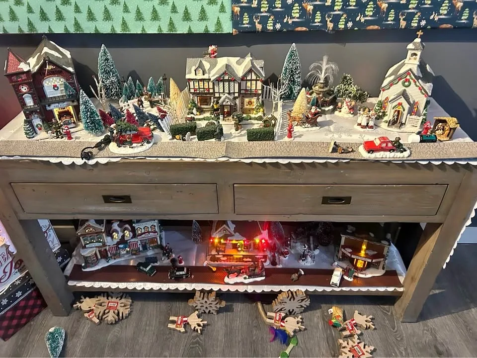 St. Nicholas Square Christmas Village Collection – Complete Set
