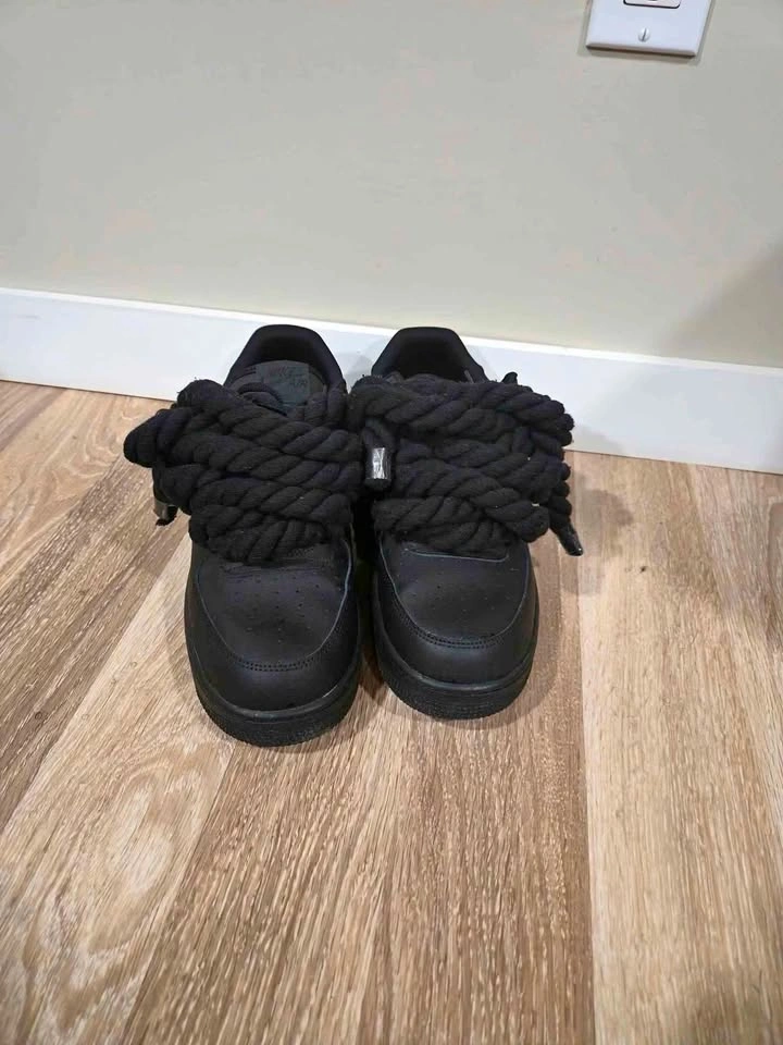 Nike airforce custom lace