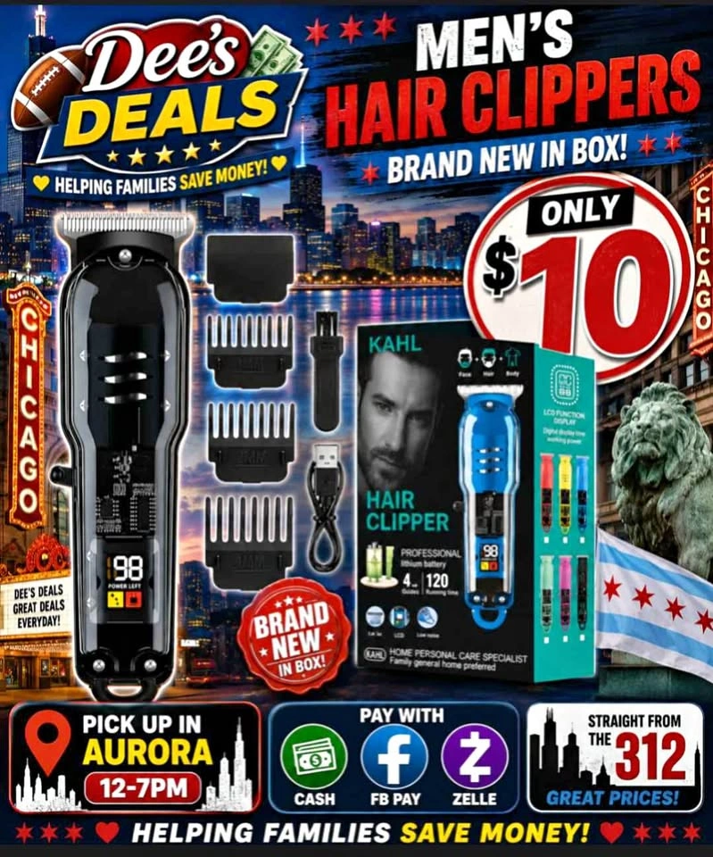 Hair Trimmer Clippers BRAND new in box ONLY $10