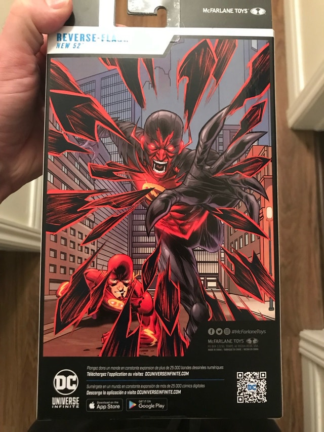mcfarlane toys reverse flash platinum - photo 2