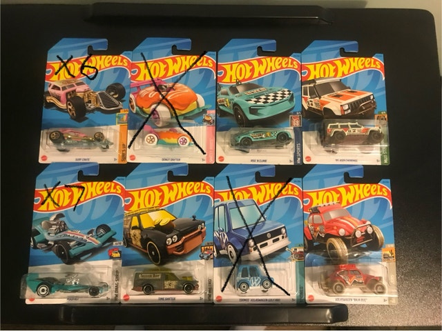 hotwheels treasure hunts for 2023