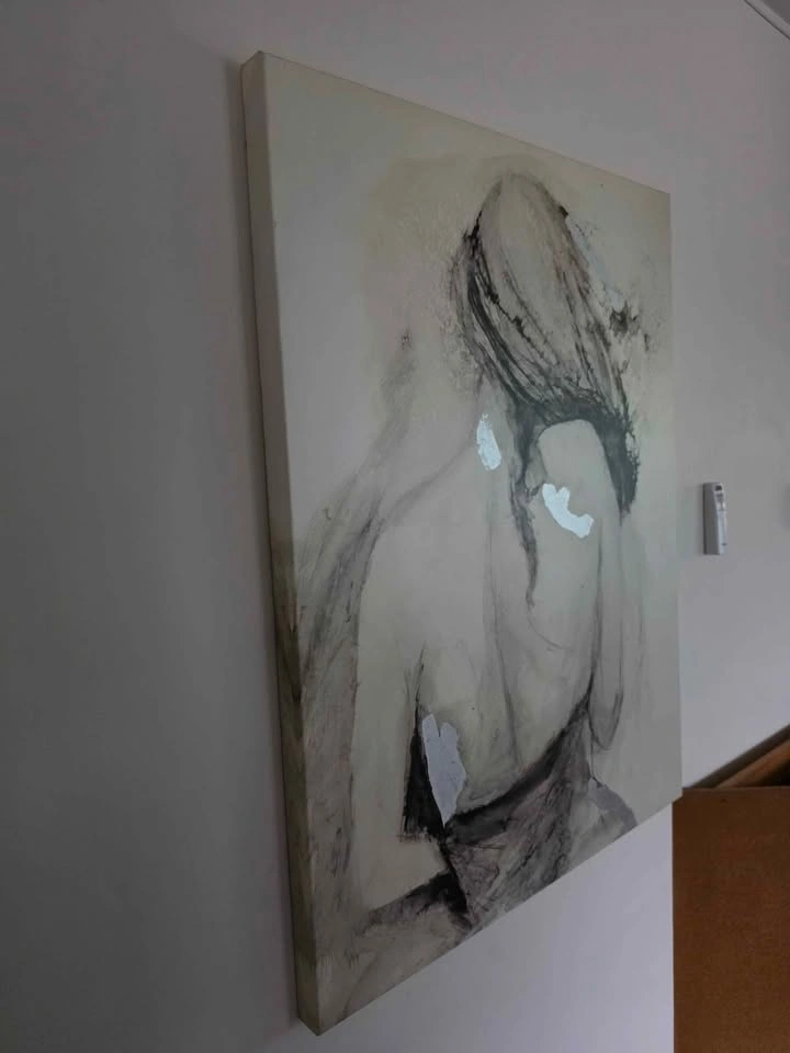 Womens back painting canvas - photo 2