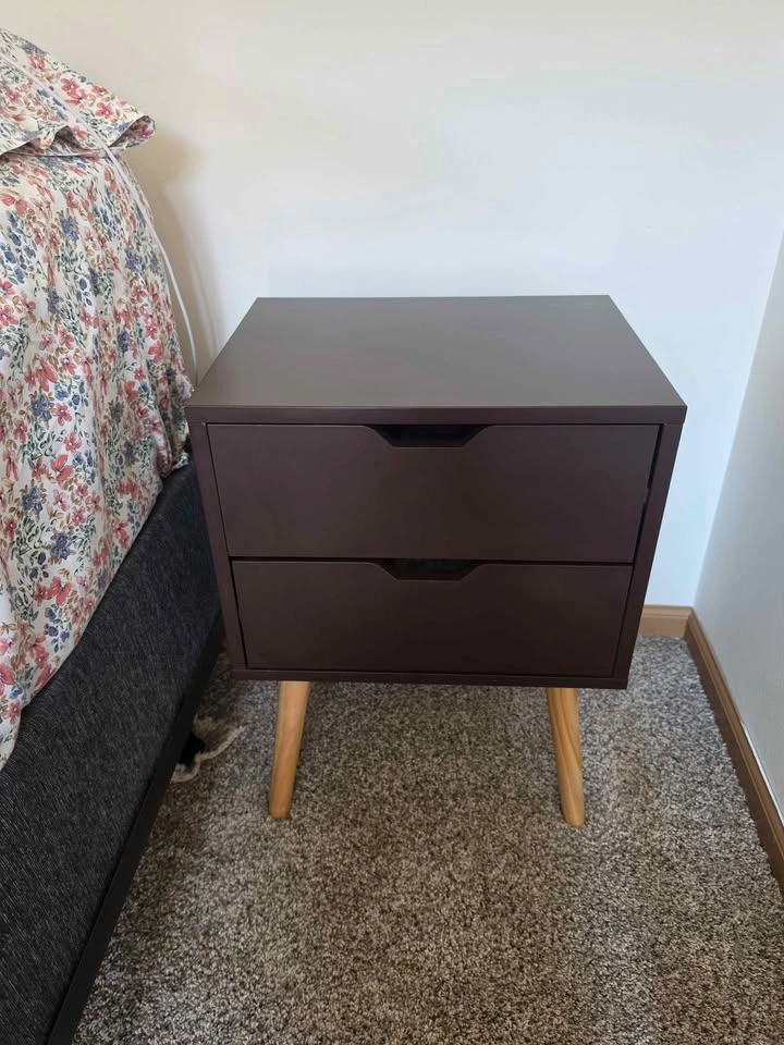 Nightstand with drawers two pieces - photo 4