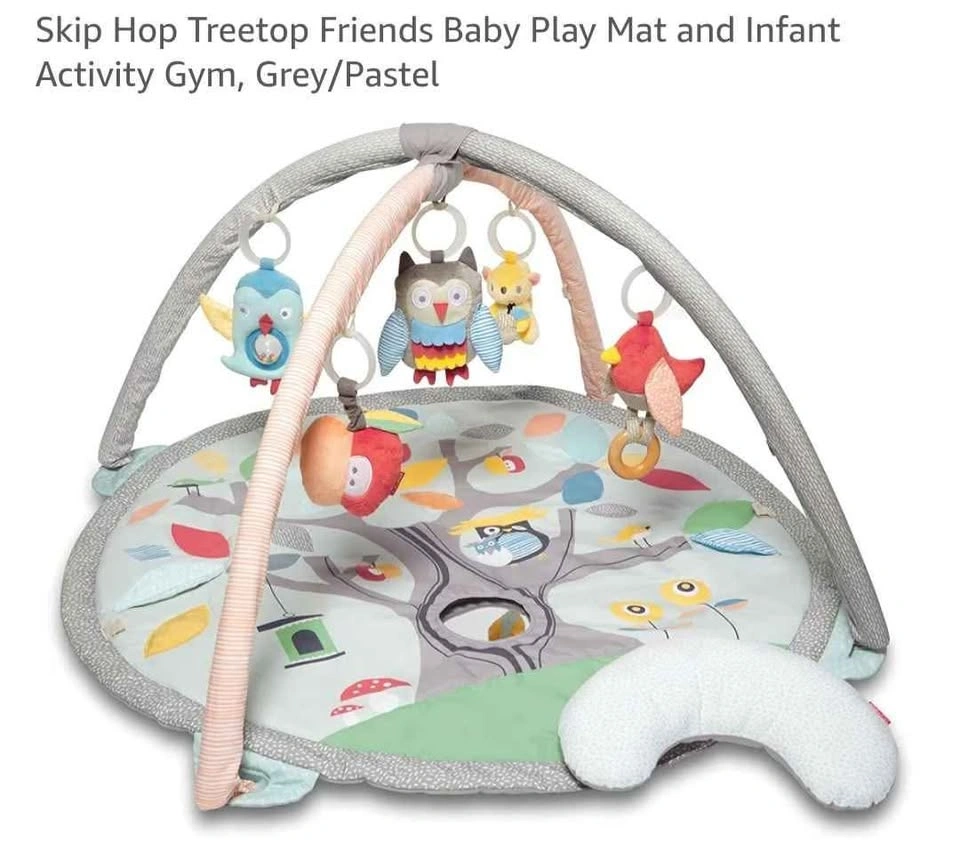 Skip Hop Treetop Friends Baby Play Mat Activity Gym