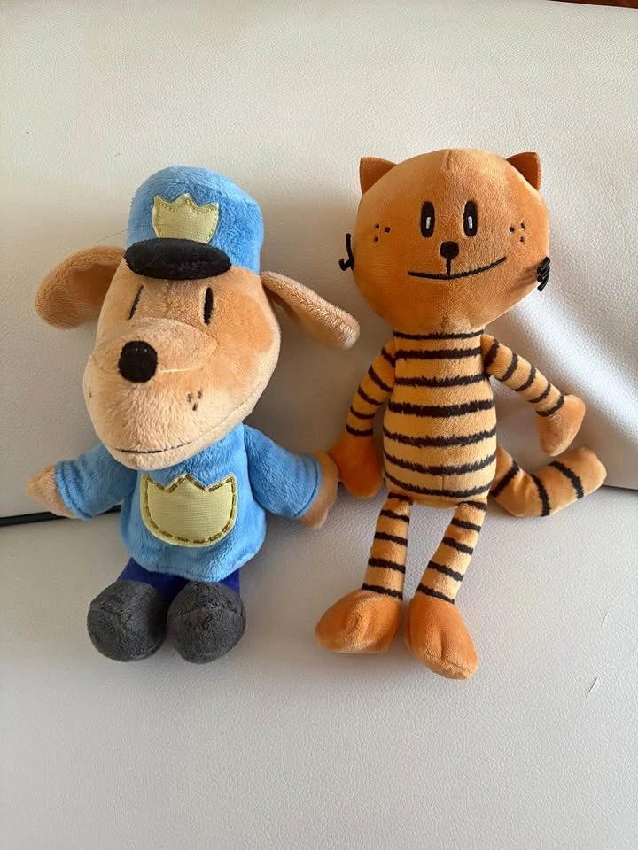 Dog Man & Petey Plushies