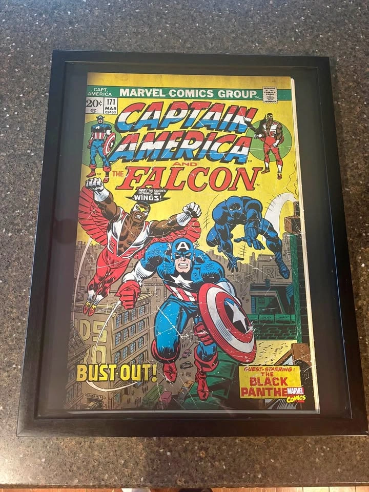 Framed Captain America and the Falcon #171 Comic Book