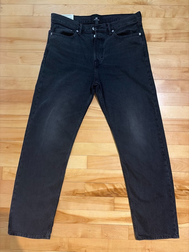 New H&M Original Straight Jeans Men