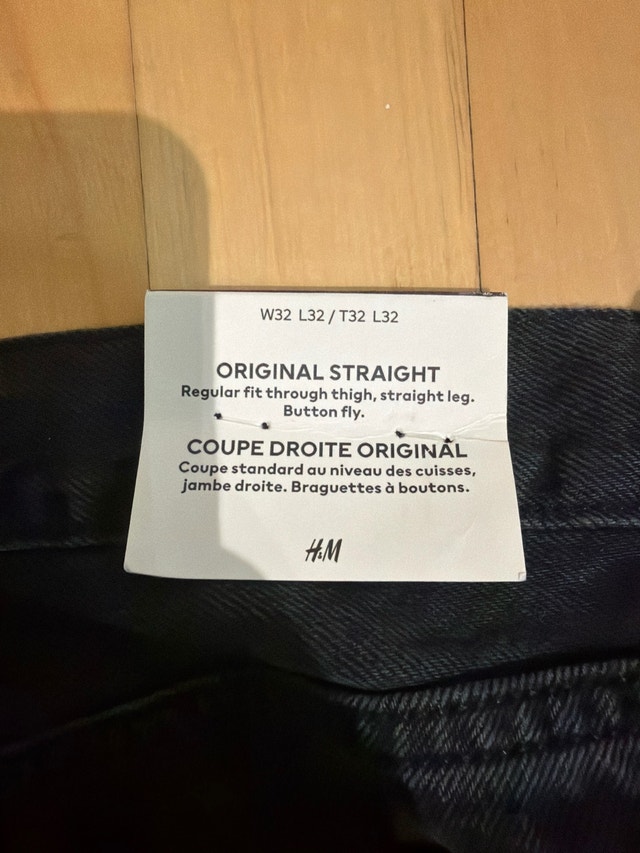 New H&M Original Straight Jeans Men - photo 3