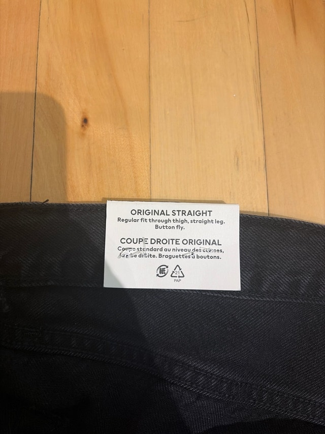 New H&M Original Straight Jeans Men - photo 4