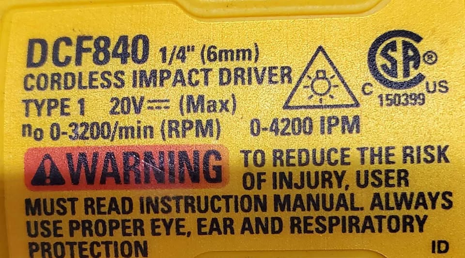 DEWALT 20V MAX* 1/4 in. Impact Driver (Tool Only) - photo 4