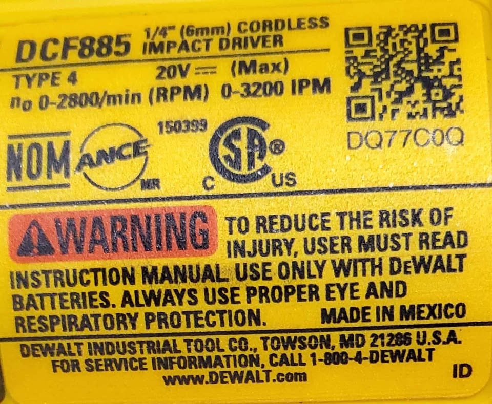 DEWALT 20V MAX* Impact Driver - photo 4