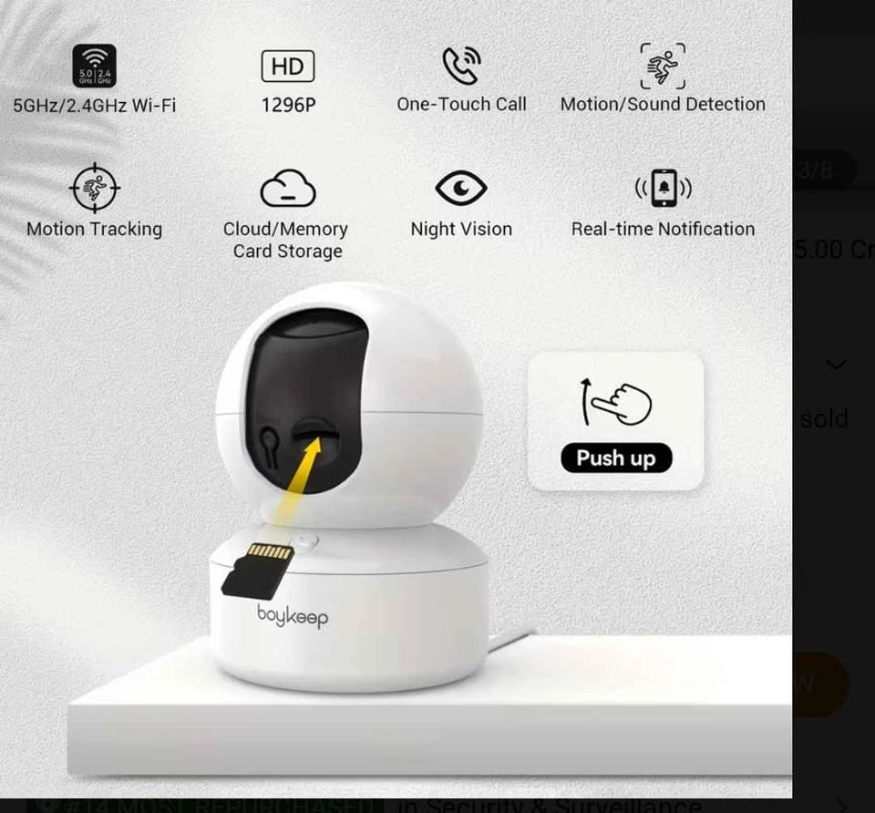 BRAND NEW baby monitor/pet monitor/security camera - photo 2