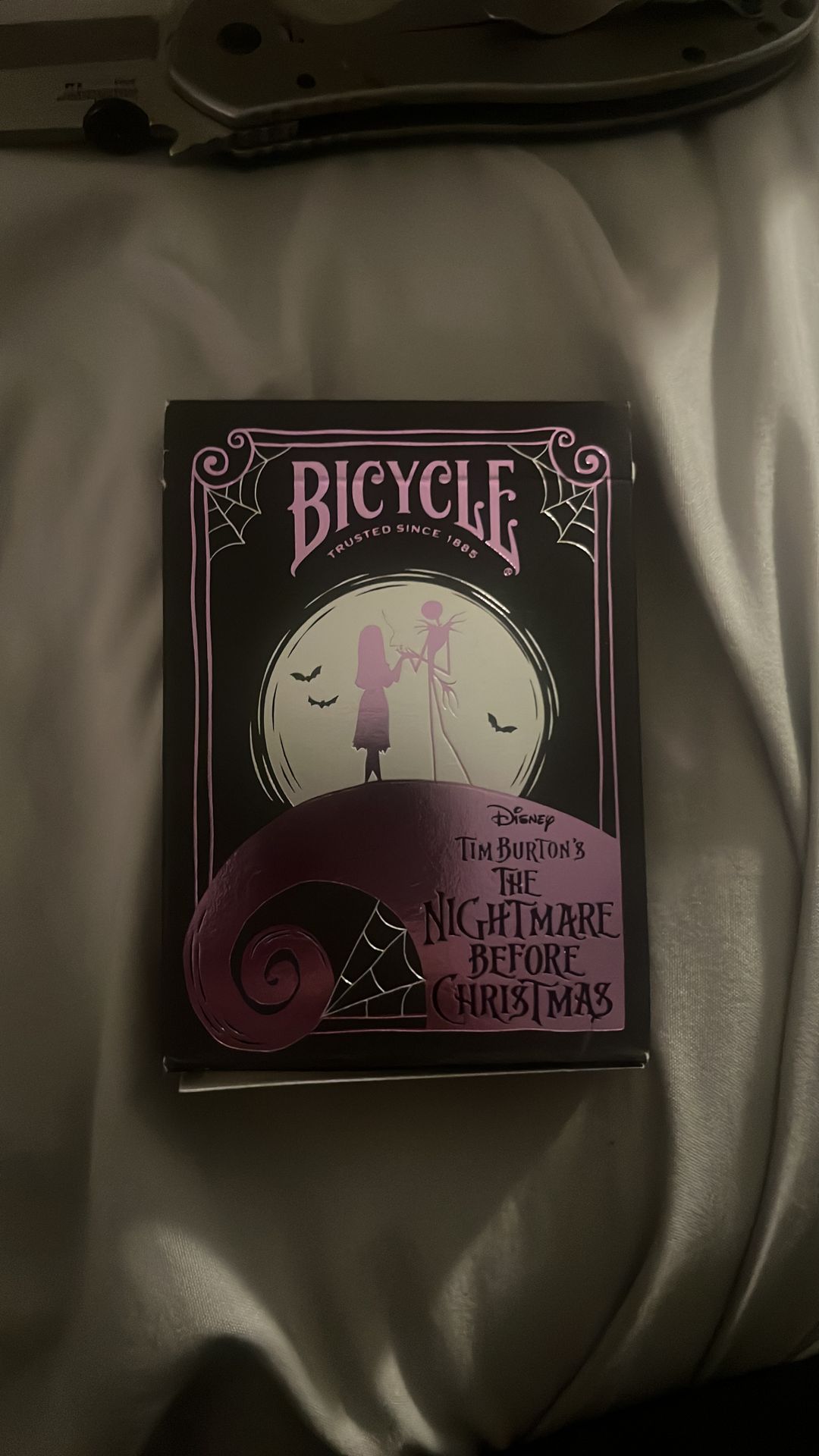 Nightmare before Christmas playing cards
