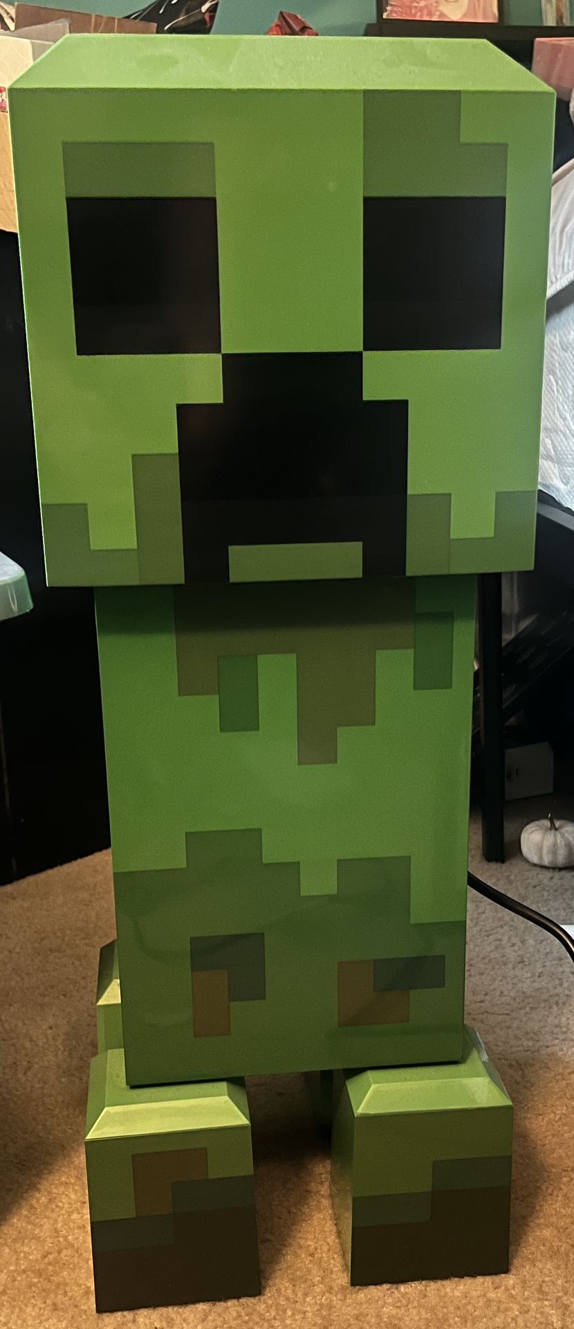 Minecraft creeper mini fridge