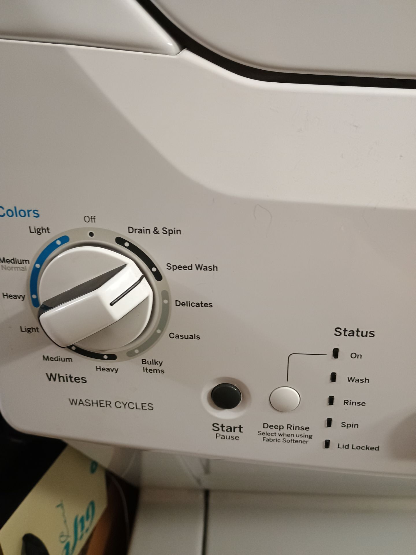 GE Stacked Gas Washer Dryer Set - photo 2