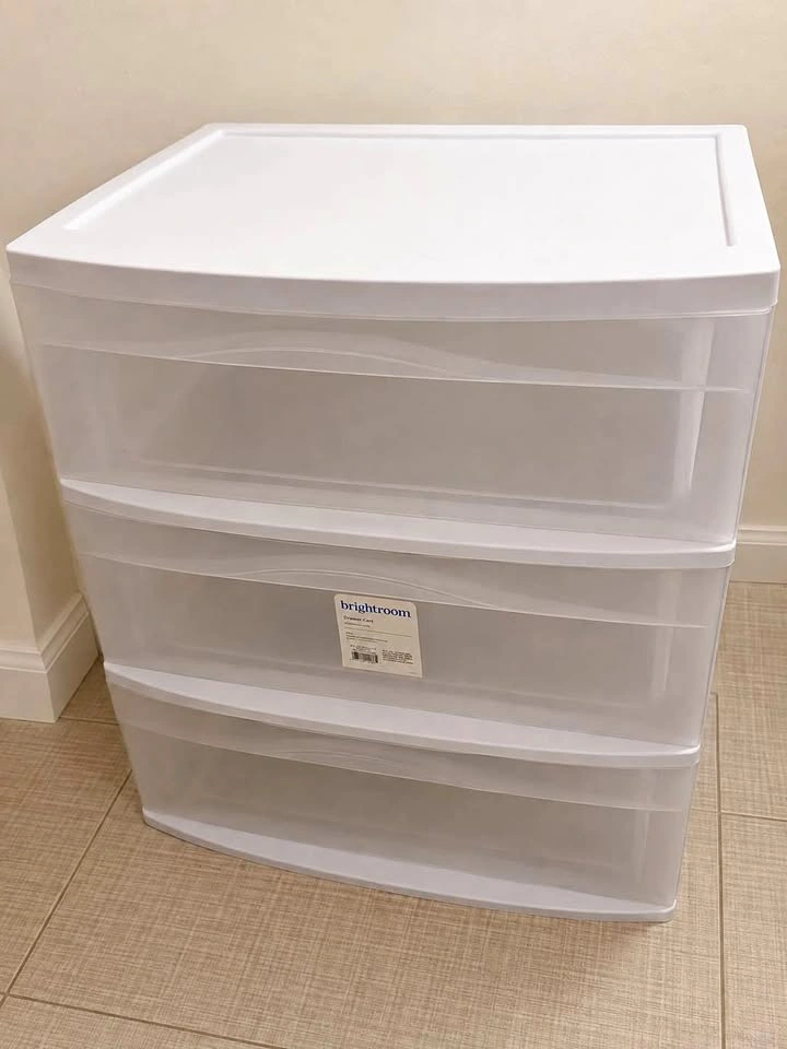Brightroom 3-Drawer Storage Cart