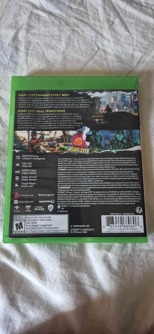 Cyberpunk 2077 Xbox Game (Smart Delivery for Series S and X) - photo 2