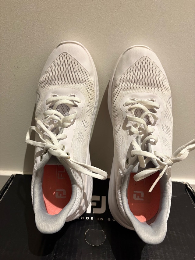 FootJoy Women's Flex Spikeless Golf Shoes White Size 8.5 Medium - photo 3