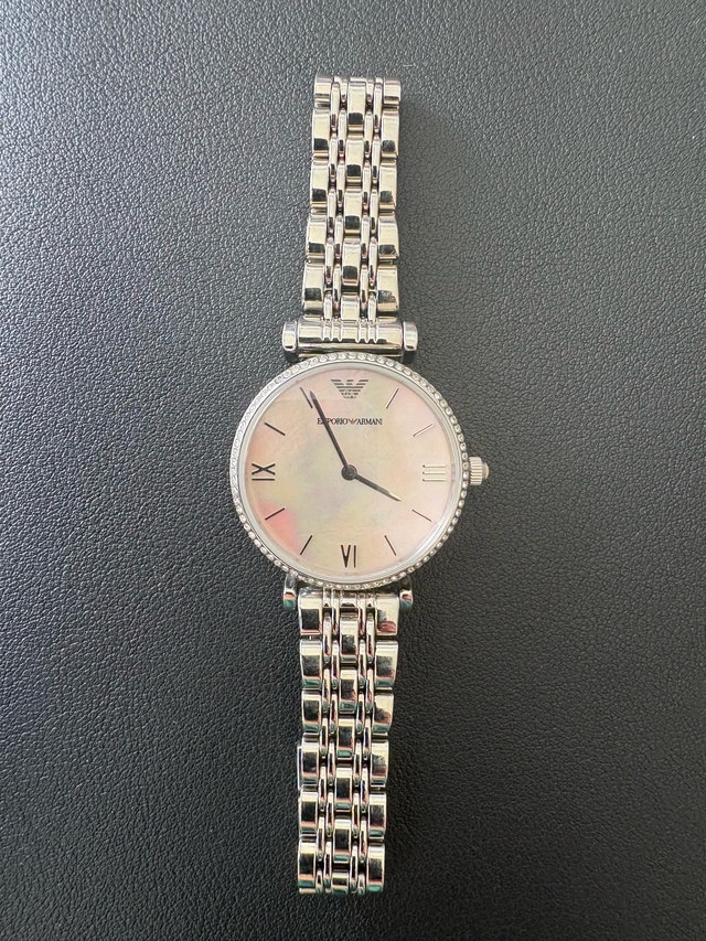 Emporio Armani Women's Two-Hand Stainless Steel Watch