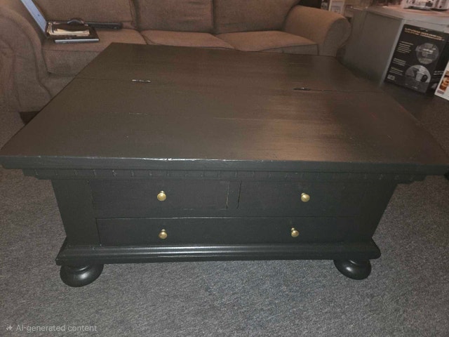 Coffee Table with Storage - photo 2
