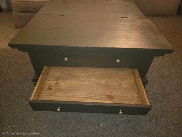 Coffee Table with Storage - photo 5