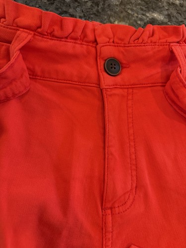 Lauren Conrad High Rise Paperbag Waist Shorts Size 2 Red - photo 5