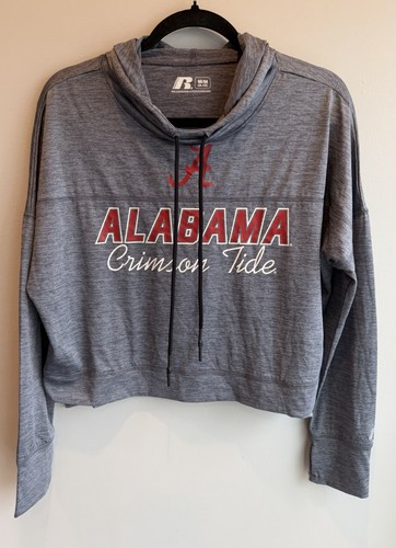 Alabama Crimson Tide New Cropped Dry-fit Hoodie Medium