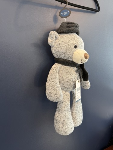 New! Man Of Aran Irish Bear with Tweed Cap and Scarf - photo 2