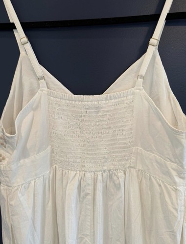 Ava & Viv Womens Sundress Size XL Lined White Maxi Dress - photo 4