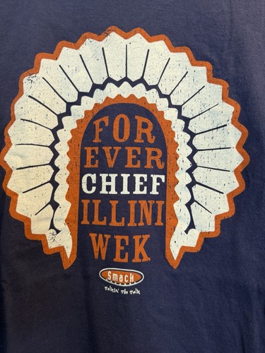 University Of Illinois T-Shirt, Retired Forever Chief Illiniwek - photo 2