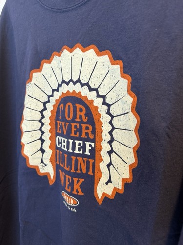 University Of Illinois T-Shirt, Retired Forever Chief Illiniwek - photo 3
