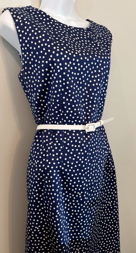 Jones Studio Women's Size 14 Sleeveless Belted Dress - photo 2