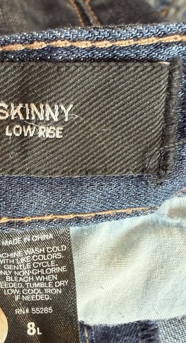 Express Women's Cut-Off Jean Shorts Size 8 Blue Denim - photo 4