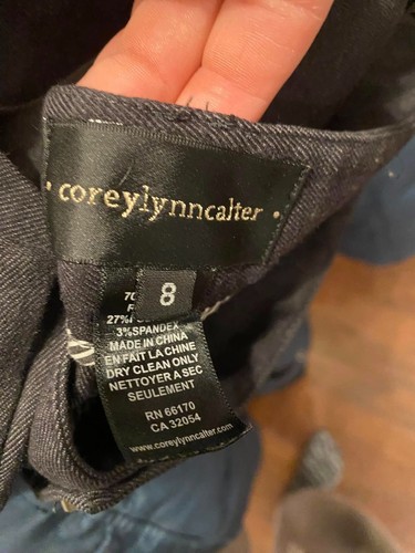 Women's Tweed Trouser Pant Size 8 - Corey Lynn Calter - photo 2