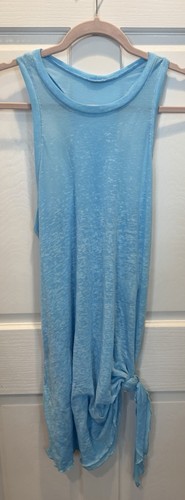 Juniors XS Tank Dress Swim Cover-Up Beach Slip Knot Midi Dress