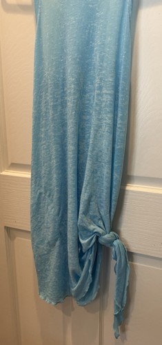 Juniors XS Tank Dress Swim Cover-Up Beach Slip Knot Midi Dress - photo 3