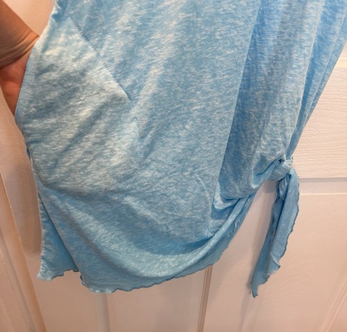 Juniors XS Tank Dress Swim Cover-Up Beach Slip Knot Midi Dress - photo 4