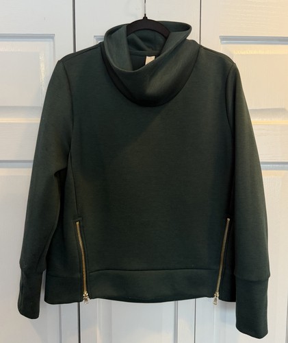 Addison Bay Women's Everyday Pullover Forest Green, Size Small