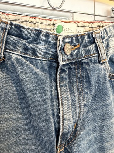 Boden Mini-Boden Bermuda Cut Off jean Shorts size 12Y - photo 5