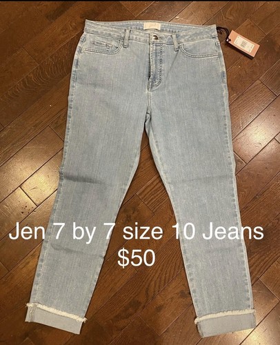 NWT 7 For All Mankind Vintage Wash Cropped Jeans, Size 10 - photo 2