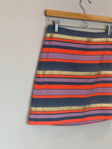 Women’s Striped Mini skirt - J Crew Size 2
