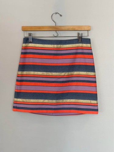 Women’s Striped Mini skirt - J Crew Size 2 - photo 2