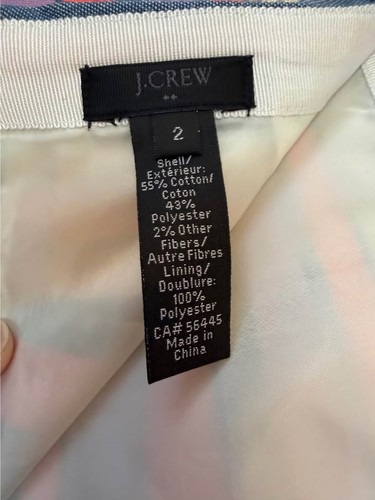 Women’s Striped Mini skirt - J Crew Size 2 - photo 4